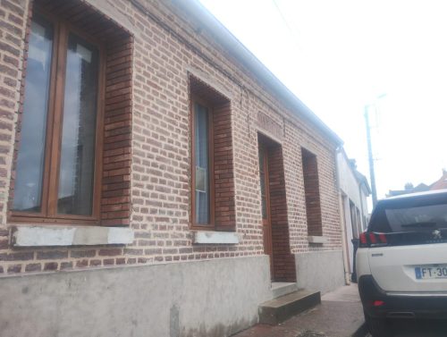 rejointoiements de brique et pose de briquettes