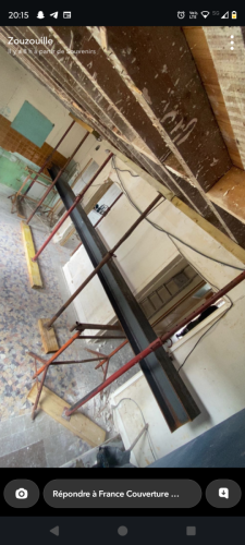 Ouverture mur porteur pour la pose d'un HSE