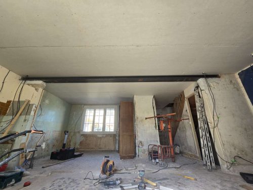 Pose d'un HSE et pose de placo